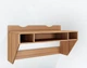 Навесной компьютерный стол AirTable-II Mini Comfy-Home орех - изображение 1