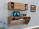 Навісний стіл AirTable-II Kit Comfy-Home горіх - зображення 3