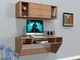 Навісний стіл AirTable-II Kit Comfy-Home горіх - зображення 4