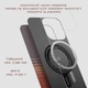 Карбоновий чохол Pitaka MagEZ Case 5 Sunset для iPhone 15 Pro Синій + Помаранчевий (KI1501SU) - зображення 8