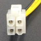 Перехідник живлення для материнки CPU процесора Molex -> 4pin ATX 40 см (701762591-1) - зображення 13