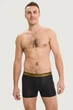 Трусы боксеры John Frank 54(2XL) Чёрный (Black-Khaki) (103200) - изображение 2