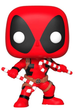 Figurka Funko Pop! Marvel Holiday Deadpool with Candy Canes 8 cm (889698339858) - obraz 1