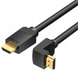 Кабель Vention HDMI 2.0, 4K 60Hz, Male to Male Adapter 90° Degree Правий, 3 м (AARBI) - изображение 1