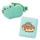 Мягкая игрушка Пушин кэт Кот Дракон 15х12 см и Кошелек Pusheen cat с Пончиком n-12480 - изображение 1