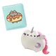 Мягкая игрушка Пушин кэт Кот Единорог 15х12 см и Кошелек Pusheen cat с Пончиком n-12483 - изображение 1