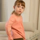 Вишиванка блуза для дівчаток з льону Trendy Tot 03-01316 кораловий 86 см (18 мiс.) - зображення 3