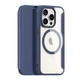 Чехол - книжка Dux Ducis Skin X Pro with MagSafe для iPhone 15 Pro Max blue - изображение 1