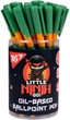 Набор ручек шариковых Yes Ninja 0.7 мм 24 шт Синих (412251) - изображение 2