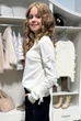 Джемпер MiniModa 128 см Белый (2125000864983) - изображение 3