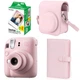 Набор камера Fujifilm Instax Mini 12/Фотобумага 20 шт/Чехол/Фотоальбом 108 фото Розовый (2310335003) - изображение 1