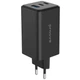 Мережевий зарядний пристрій Proove Pocket GaN Max 100W 2 Type-C USB Black (6901119019058) - зображення 1