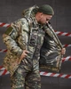 Зимний тактический костюм 3в1 Neoton Мультикам софтшелл утеплённый слиптекс с липучками под шевроны L - изображение 2