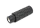 Массажный ролик EasyFit набор Grid Roller Double 33 см Черный (EF-7737s-4) - изображение 1