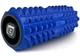 Масажний ролик EasyFit Grid Roller 33 см v.1.2 із заглушками із двох сторін Синій (EF-2022a-BL) - зображення 1