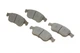 Колодки гальмівні передні Renault Fluence/Megane/Scenic 08- - 209040 SOLGY - зображення 1