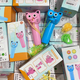 Воздушная игрушка Teddy ZipString для детей, антистресс для взрослых, игрушка для кошек и собак, голубого цвета с батарейками - изображение 7