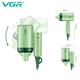 Фен VGR V-421, мощность 1200W, 3 уровня обдува, с низким уровнем шума, зеленый - изображение 2