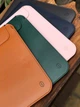 Папка конверт для MacBook 13,6'' Air Wiwu Skin Pro2 Leather black - зображення 11