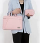 Сумка для ноутбука 13''-14'' Laptop Professional 012 pink - изображение 6