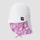 Детская двусторонняя кепка с защитой шеи для девочки Reima Moomin Solskydd 5300269A-4204 40-42 Сиреневая (6438557070216) - изображение 3