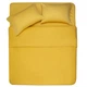 Простынь Ardesto Mix MatСh ART1824FSS 180х240 см желтая 4921006 - изображение 5