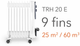 Масляный обогреватель TRH 20 E - изображение 9