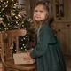 Сукня святкова для дівчат Trendy Tot 03-01300 зелений 134 см (9 років) - изображение 3