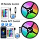 LED лента RGB 2835 15м c пультом 5V - изображение 5