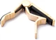 Каподастр для акустической гитары Dunlop 84FM Maple Acoustic Trigger Flat Capo (R114893) - изображение 2