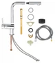 Смеситель-кран кухонный GROHE Vento 30436000 - изображение 2