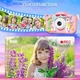 Детский фотоапарат с единорогом с противоударным чехлом 1080P HD Розовый для детей - изображение 5