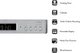 Кухонне підвісне радіо з Bluetooth Soundmaster UR2045SI DAB+ і FM RDS - зображення 2