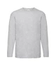 Футболка с длинным рукавом Fruit of the Loom Valueweight long sleeve 4XL Серый (7610380944XL) - изображение 1