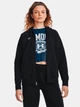 Толстовка на молнии на флисе с капюшоном женская Under Armour UA Rival Fleece FZ Hoodie 1379497-001 S Черная (196883849949) - изображение 1