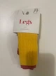 Шкарпетки жіночі Legs з текстурним візерунковим переплетінням SOCKS COTTON CHAIN 2 пари 36-40(р) red/yellow (G12) - изображение 1