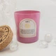 Зодіакальна ароматична свічка Elements of home fragrance з кристалами Овен Аромат кедр, камінь рожевий кварц. - изображение 2