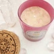 Зодіакальна ароматична свічка Elements of home fragrance з кристалами Овен Аромат кедр, камінь рожевий кварц. - изображение 3
