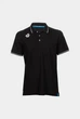 Чоловіча футболка Arena TEAM POLOSHIRT SOLID COTTON 004901-500 M Чорний - изображение 4