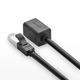 Мережевий кабель UGREEN NW112 Cat 6 F/UTP Ethernet RJ45 Extension Male/Female Patch Cords 5m Black 11283 - зображення 1