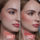 Кремові рум'яна CB02 Creamy Blush by Veronika Kyryliuk для обличчя Sinart - зображення 3
