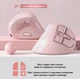 Бездротова вертикальна комп'ютерна миша SEENDA з Bluetooth / 2.4G і перемиканням між 3 пристроями, рожева (96248885) - зображення 5