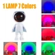 Світлодіодний нічник Астронавт проєкція заходу сонця RGB 7 кольорів 5В на акумуляторі 700 мАч Білий - зображення 7