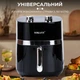 Аэрофритюрница аэрогриль безмасляная Sokany SK-10024 6,5 л электрическая фритюрница 1500 Вт - изображение 5