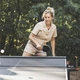 Тенісний стіл Cornilleau 500x Outdoor синій - изображение 6