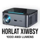 Проектор портативный Horlat XIWBSY 21000 Lumens 1000 Ansi Lumen Android Projector 4K WiFi6 Bluetooth 5.1 (автофокус) - изображение 1