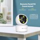 Видеоняня Baby Monitor SM-650 + гибкий держатель камеры, 5-дюймовый ЖК-монитор, поворотный дисплей, датчик звука, ночное виденье, беспроводная, поворотная радионяня, измерение температуры - изображение 3