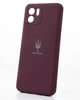 Чехол для Samsung A04 Soft Silicone Trizub Series бордовый - изображение 1