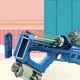 Водный автомат электрический на аккумуляторе с подсветкой и звуком Water Gun Синий - изображение 4