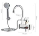 Кран-водонагреватель с душем нижнее подключение Instant electric heating water Faucet FT-001 - изображение 5